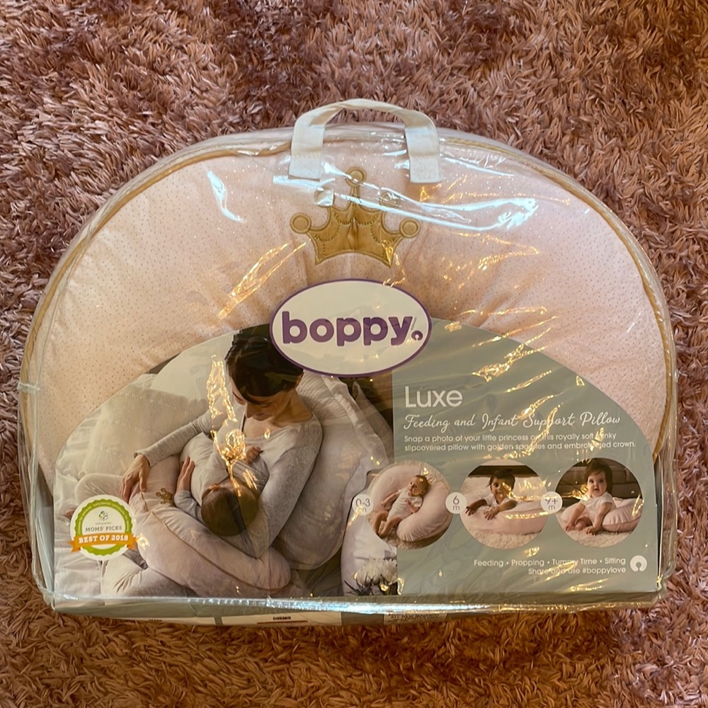 Princess Crown Boppy Pillow